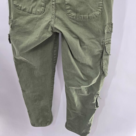 Lovegen Green Cargo Ulility Military Style Pants Size 3/27 Juniors - Picture 6 of 15